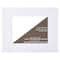 Studio Decor; 16" x 20" Mat by Studio Décor®, 10" x 13" Opening, White; Category:Pre-Cut Mats; Image:6